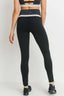 Highwaist Colorblock Melange Full Leggings