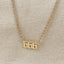 18k Gold Filled Angel Number Necklace
