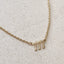 18k Gold Filled Angel Number Necklace