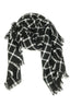 Striped Pattern Oblong Scarf
