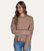 Lana Sweater - Heather Mocha