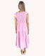 Fluttler Sleeve Maxi Dress