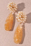 Pearl Stone Earring