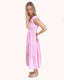 Fluttler Sleeve Maxi Dress
