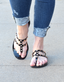 Studded Flat Sandal