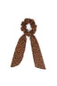 Cheetah Print Ribbon Hair Tie