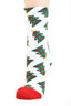 Christmas Tree Print Socks