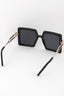Big Square Cutout Detail Sunglasses