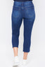 Missy Hide Your Muffin Top Skinny - Dark Indigo