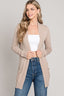 Classic Open Cardigan - Mocha