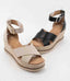 Fabian Wedge - Beige Nubuck