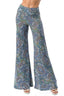 Payton Paisley Plazzo Pants - Multi