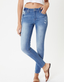 Mendy Mid Rise Super Skinny Jeans