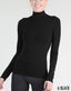 Long Sleeve Mock Neck Top