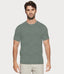 Essential Stretch SS Comfort Crewneck - Sage Heather