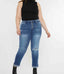 Curvy Eternity Mid Rise Slim Straight Jean - Medium