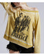 The Band Vintage-Washed Sweatshirt - Yellow