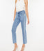 Evelyn Mid Rise Slim Straight