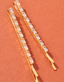 Clear Rectangle Diamond Hair Pin