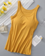 Round Neck Tank with Bra