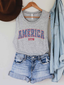 America 1776 Tank - Grey