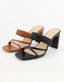 Carmen Double Strap Heel - Tan