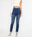 Janice High Rise Cigarette Leg Jeans - Dark Wash