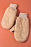 Solid Padded Mitten Gloves
