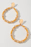 Round Beaded Earrings