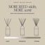 Luxury Getaway Tinted Glass Jar Reed Diffuser