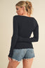 Adalie Knit Sweater - Black