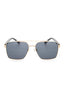 Unisex Square Aviator Sunglasses