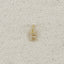 18k Gold filled Micro CZ Initial Letter Charm