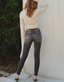 Hailey High Rise Super Skinny - Light Grey