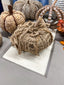 Burlap Fall Word Pumpkin