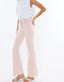 Ricola High Rise Flare Jeans - Pink