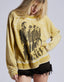 The Band Vintage-Washed Sweatshirt - Yellow