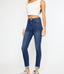 Janice High Rise Cigarette Leg Jeans - Dark Wash