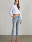 Mid Rise Ankle Skinny Jeans