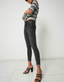 Diane High Rise Ankle Skinny - Dark Grey