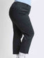 Curvy High Rise Wide Leg Trouser - Black