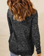 Rayna Cowl neck Sweater - Black