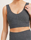 In The Air Sports Bra - H Grey