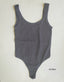Ribbed Scoop Neck & Back Bodysuit