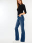 Ellen Petite Mid Rise Flare Jean