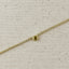 18k Gold Filled Dainty Bezel CZ Birthstone Bracelet