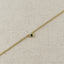 18k Gold Filled Dainty Bezel CZ Birthstone Bracelet