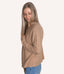 Brushed Cardigan - Toast