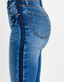 Contrast Wash Ankle Skinny
