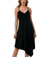 Elizabeth Uneven Hem Dress - Black